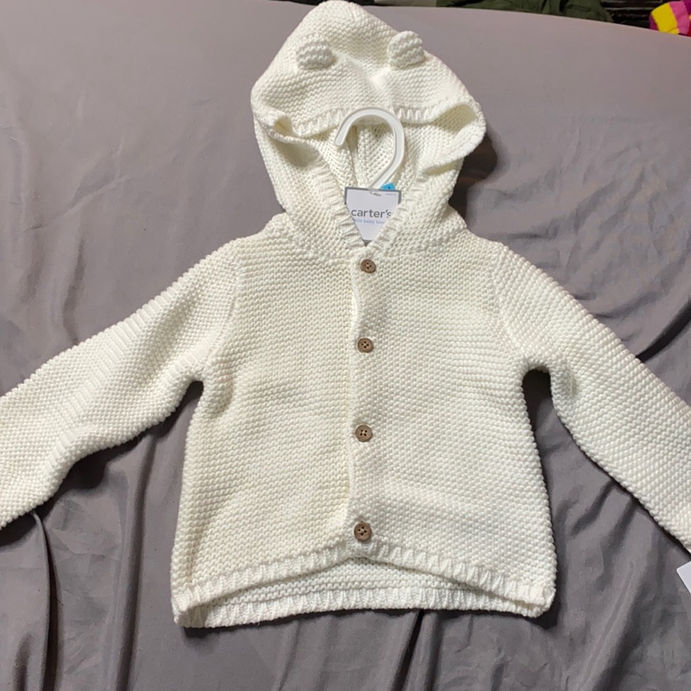 Baby knitted sweater
